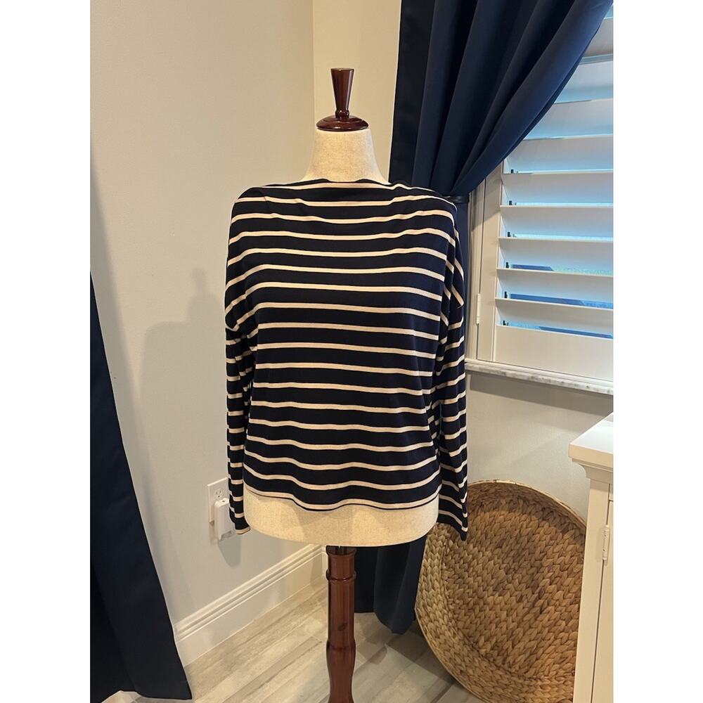 BY TOGETHER Boatneck long Sleeve Polyblend. Boat - Beach-lounge-casual-office- - Picture 1 of 6